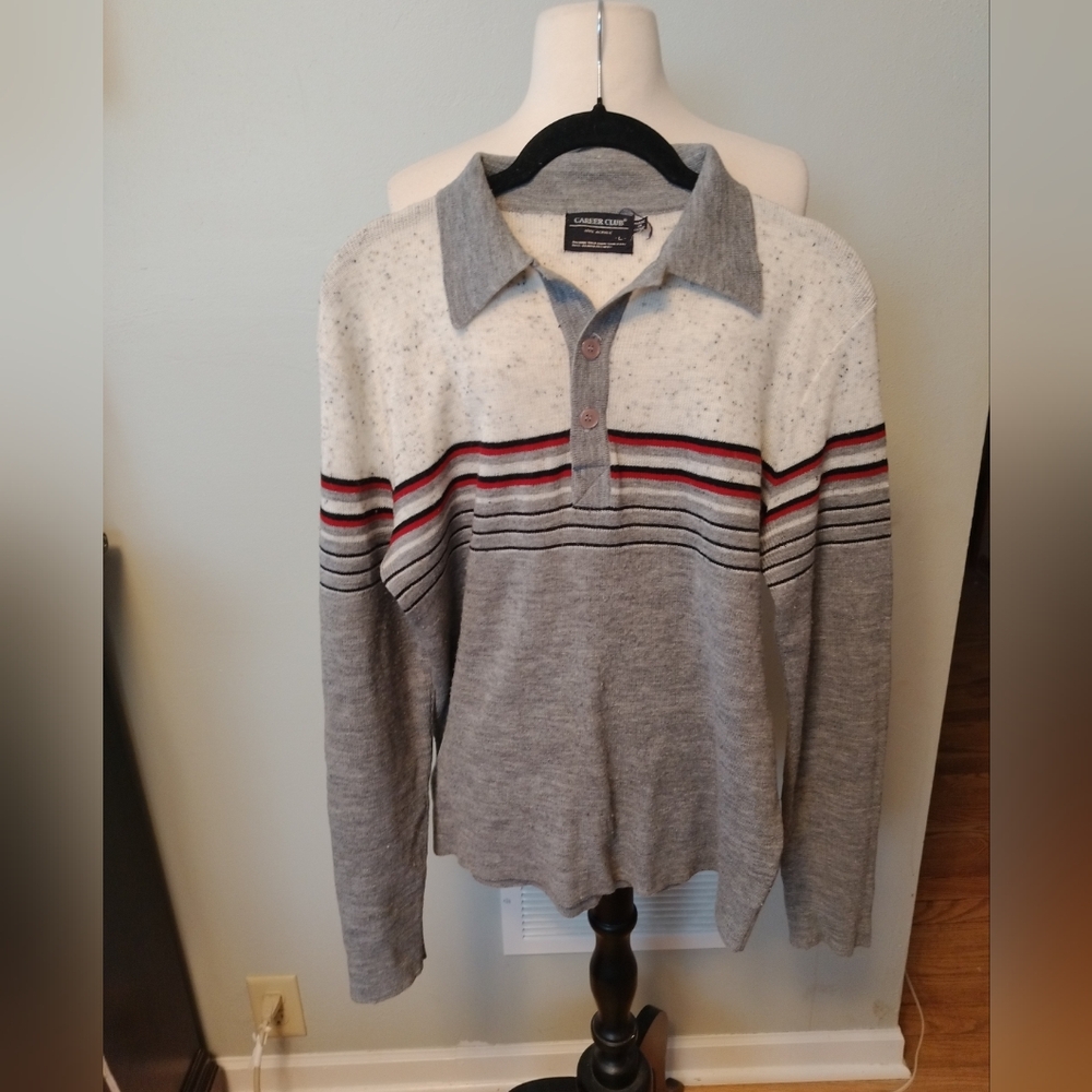 Vintage career club men's 1970's Shirt Large